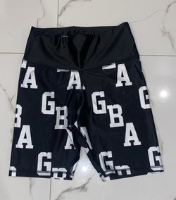 GBA all over biker shorts